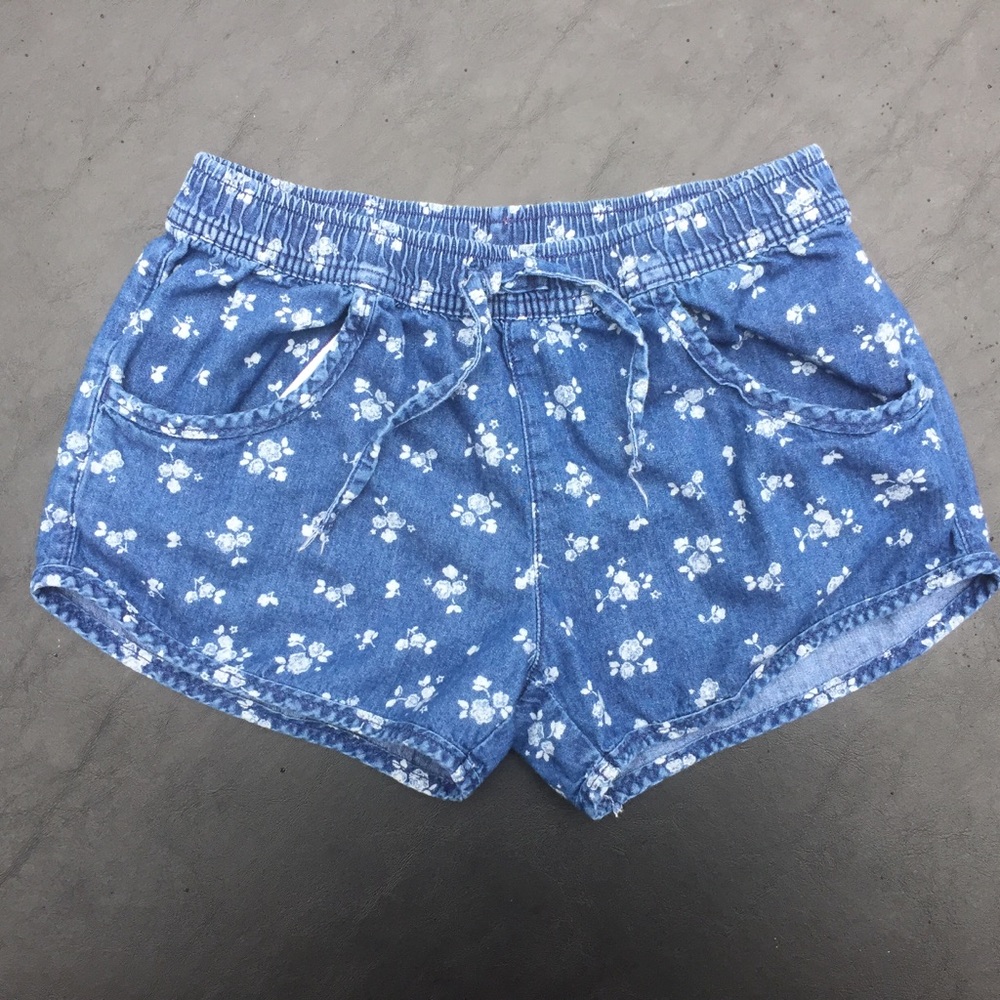 💛Girls Denim floral